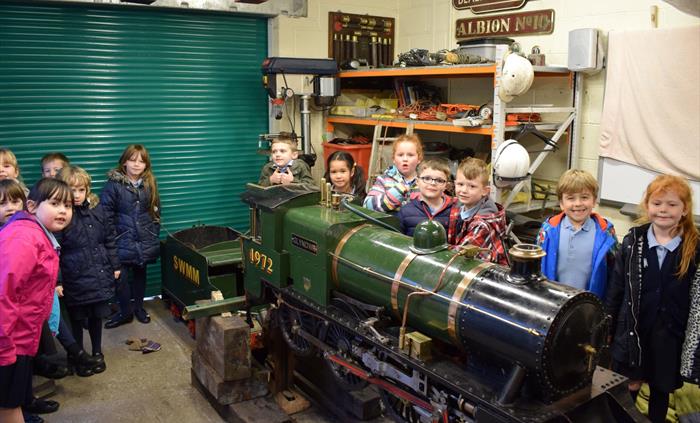 Glyndwr our working steam train